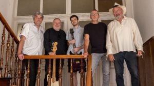 Die "Troubadoors" treten im Fachwerk 1775 in Wellingholzhausen auf.